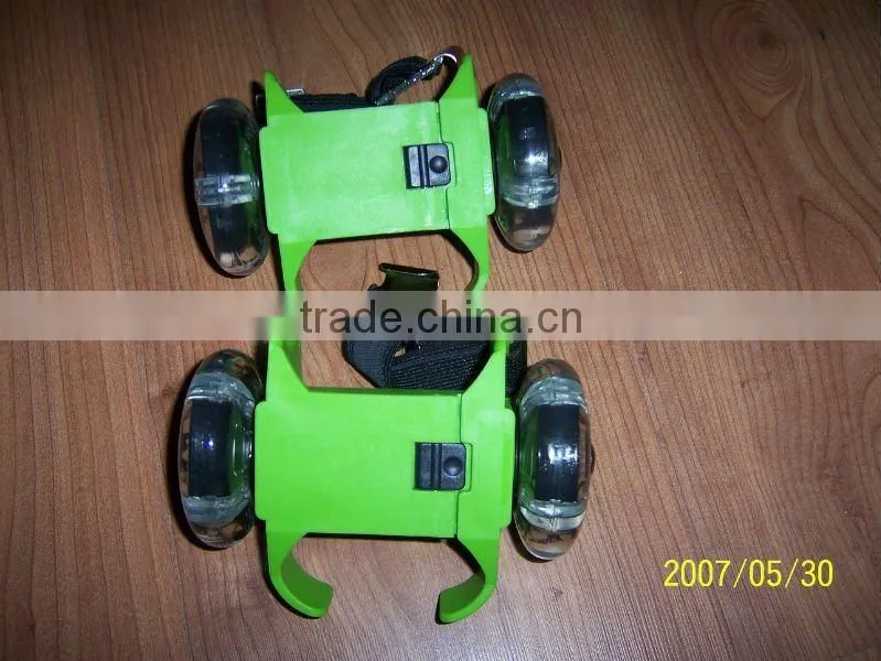flashing roller skate shoes with led lights