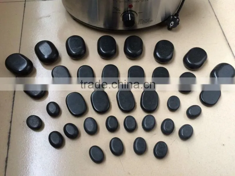 Real factory Hot stone massage set for salon