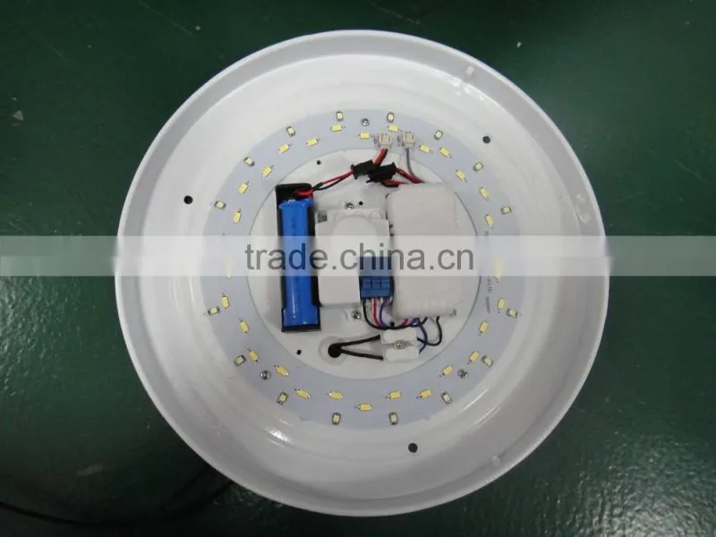 motion sensor lamp with a light sensor