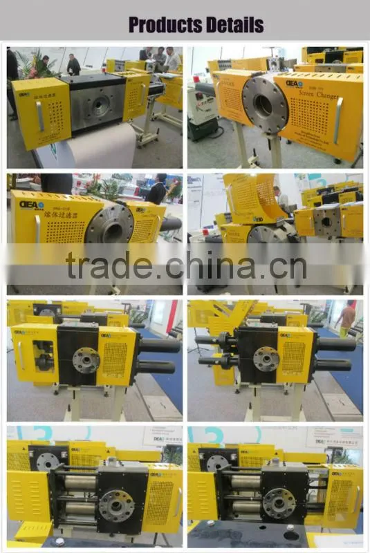 plastic melt filtration for plastic extruder for plastic bag
