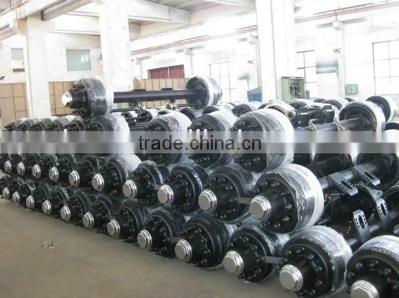 agriculture truck trailer fully dressed axle