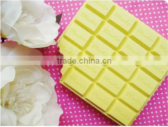 silicone chocolate school notebook