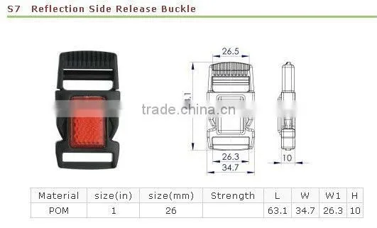 Ji-Horng plastic injection side release buckle supplier