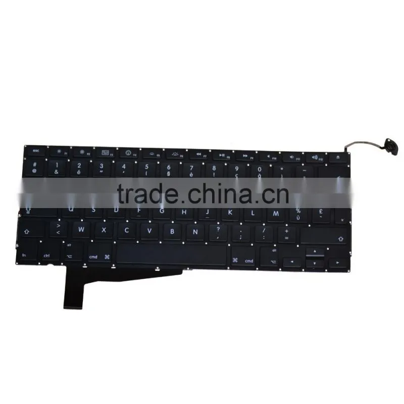 NEW French Laptop Keyboard Replacement For 2008 Macbook Pro 15" A1286 208-2012