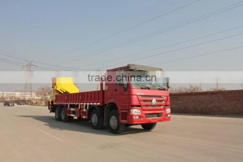 howo 8*4 30Ton Truck Mounted Crane for sale