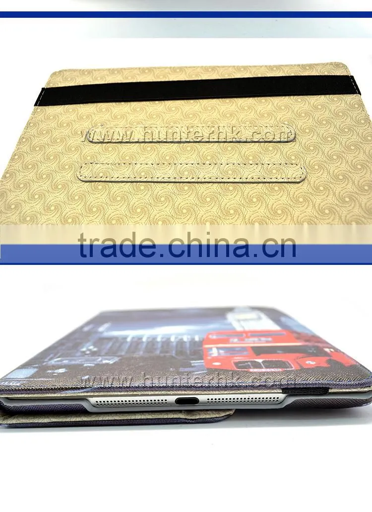 Clock Tower Rotating Tablet Case For iPad Air