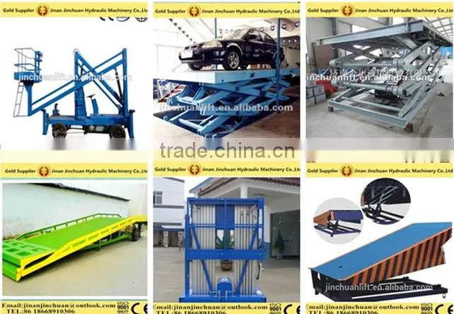 With CE certificate high quality hydraulic scissor lift stage/7m