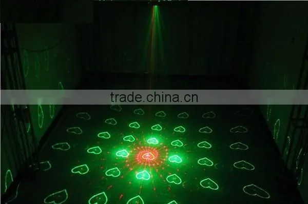 150mw recessed Red Green sound active laser light