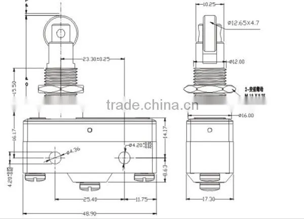Zing ear Heavy Duty Limit Switches Hls-1a-12