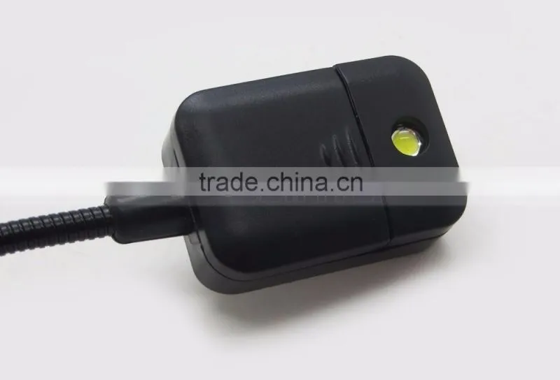 IP33 Grade 7lm LED Warm White Light Source LED Clip On Book Light