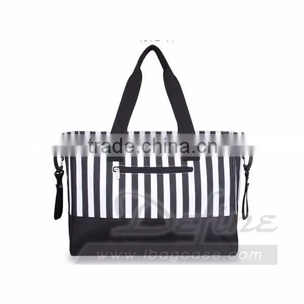 2016 Hot Fashion Stripes 3pcs Diaper Bag