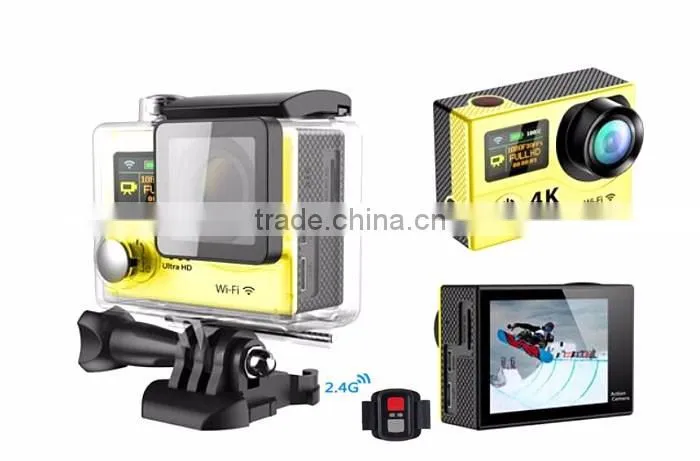 Original H3R 4K Action Camera + Wifi +2 Inch Sport DV Full HD 1080P