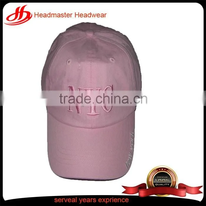Wholesales custom 100%cotton embroidery baseball hats