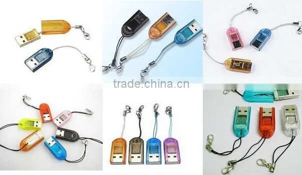 Thumb Design High Speed Memory Card Reader ,TF Card Reader ,SD Card Reader