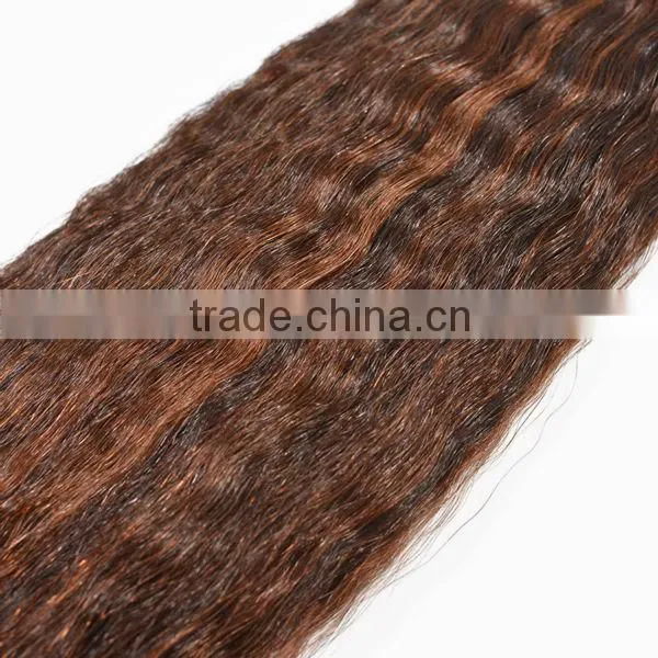 Best Quality Best After-Sale Service New Style Perm Yaki Body Straight Natural Wavy Malaysian Virgin Hair