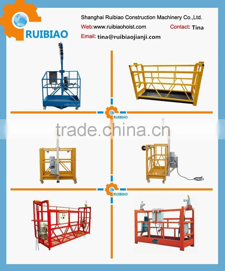 Suspended platform/ suspended scaffolding