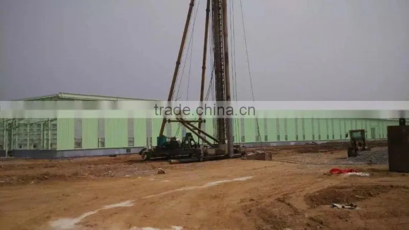Low cost light steel structure prefabricated warehouse workshop building drawing