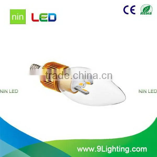 New style hot sell led candle light high quality filament