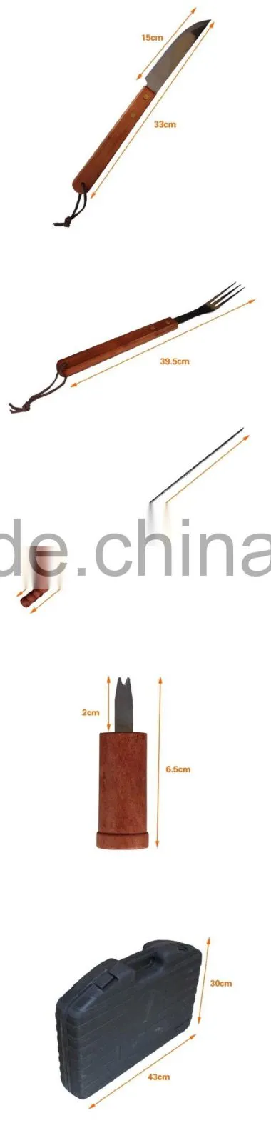 18 pcs BBQ Tool Set BBQ accessories