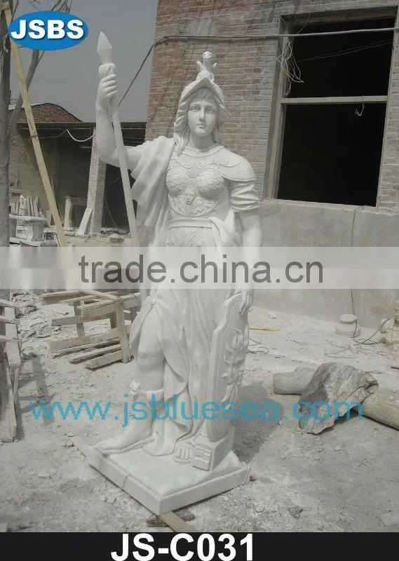 White Marble Sphinx Sculpture