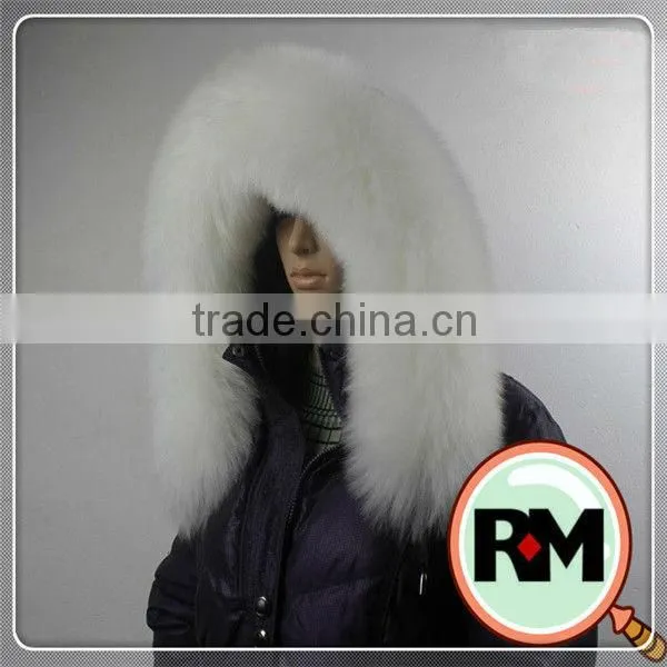 WHOLESALE Imitated White Fox Fur Sheep Fur Hood