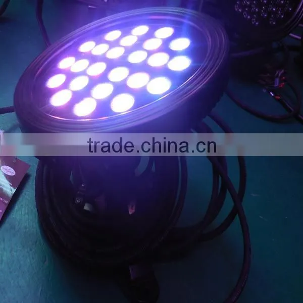 24X3W (RGB 3IN1) remote control LED light underwater