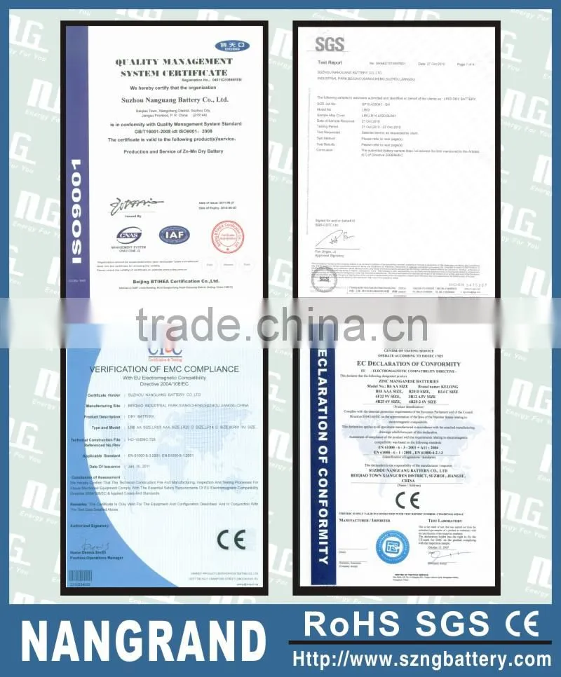 Low MOQ C size battery from china battery manufacturer