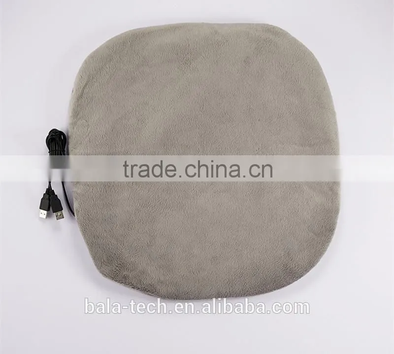 Heated car seat cushion pads