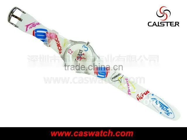 Japan movement quartz plastic watch