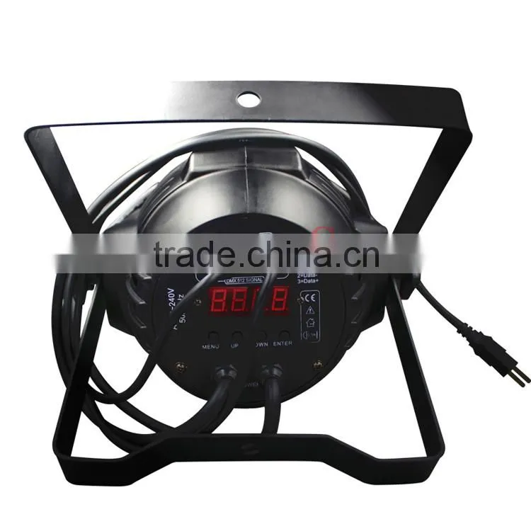 54*3w high quality rgbw led par can lights for disco event