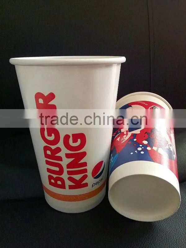 eco-friendly flexo printing eco-friendly wholesale take away printing paper cup
