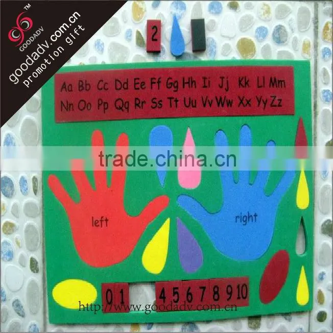 Christmas promotion of high quality children's education EVA puzzle game