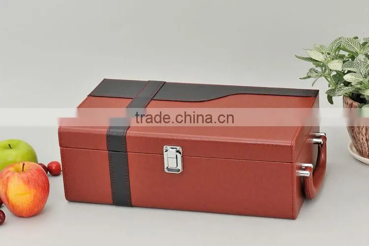 Red wine in a boxes