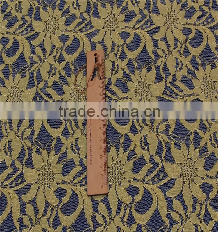 New polyester spandex nylon lace fabric used wedding dresses for brides