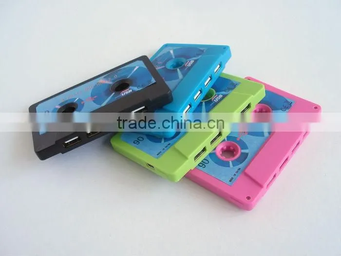 2.0 High Speed cassette shape 4 Port USB HUB