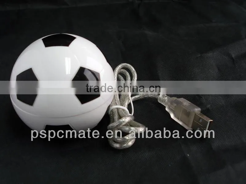Football shaped 2.0 usb hub 4 port for computer/laptop