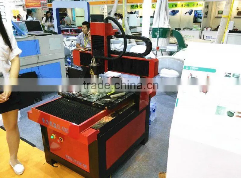 QL-6060 Top quality machine with moving table good price 6060 cnc engraving metal machine