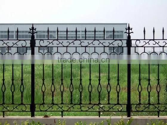 Top-selling hand-forged patio wrought wrought iron fence parts