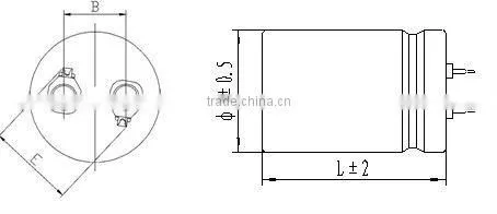 2.7V 100F Ultracapacitor