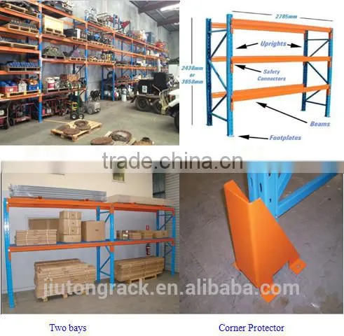 CE, ISO storage long span steel shelf