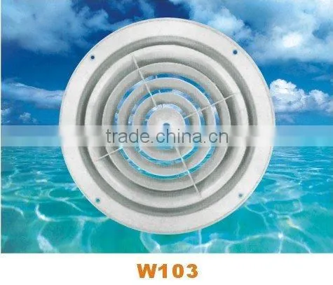 ABS plastic Air Diffuser, round ceiling air diffuser