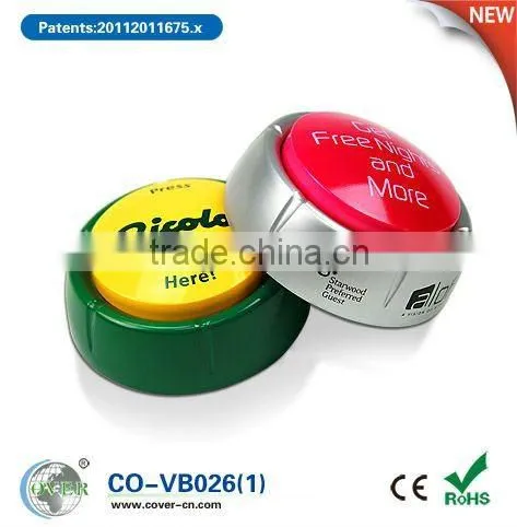 LED flashing Voice recording easy button
