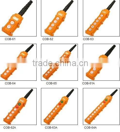 CNGAD COB gear button switch control box (lighting control gear box,waterpoof box)(COB-62A)