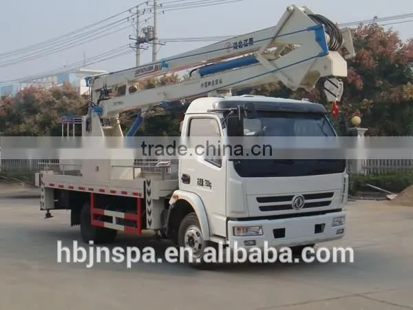 euro 4 emission high quality Dongfeng aerial work platform truck