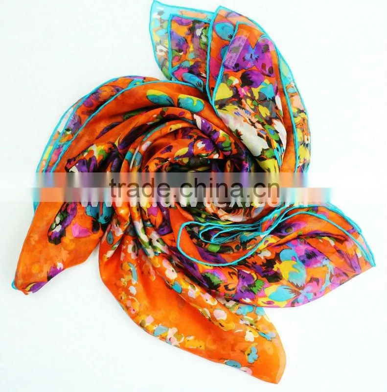 2012 latest silk scarf
