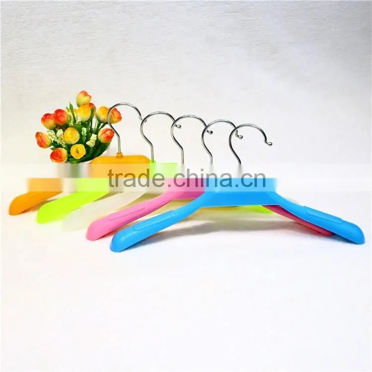 Good color kids clothes hanger for children garment