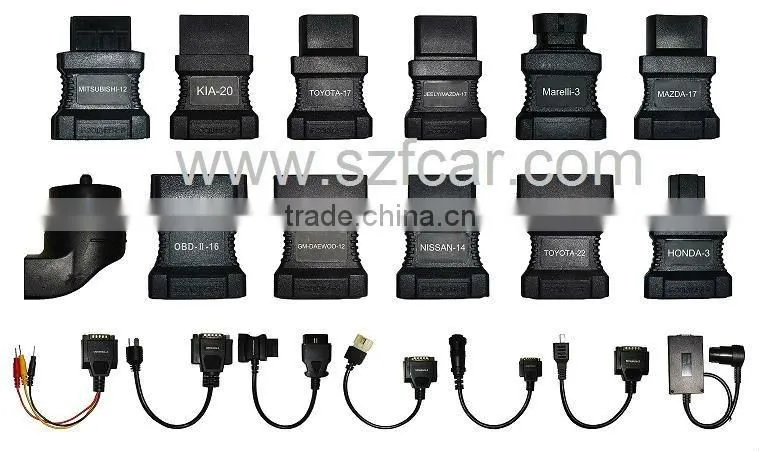 2014 Multi-functional Latest Version gasoline Auto Scanner F3-W Car Diagnostic tool for petrol engine electronic control systems