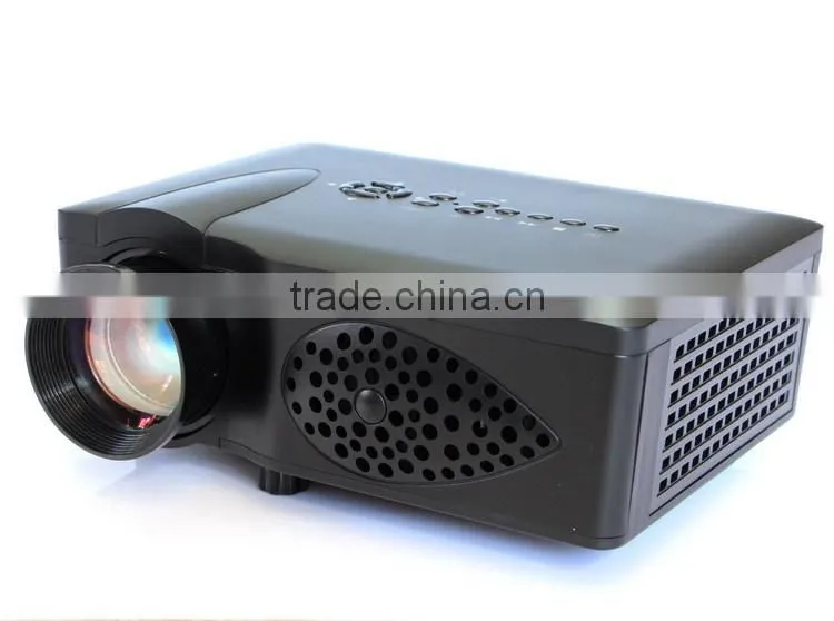 2015 Newest LED projector Mini Pico portable Projector TV AV VGA USB & SD with VGA HDMI Home Theater Projectors projeto