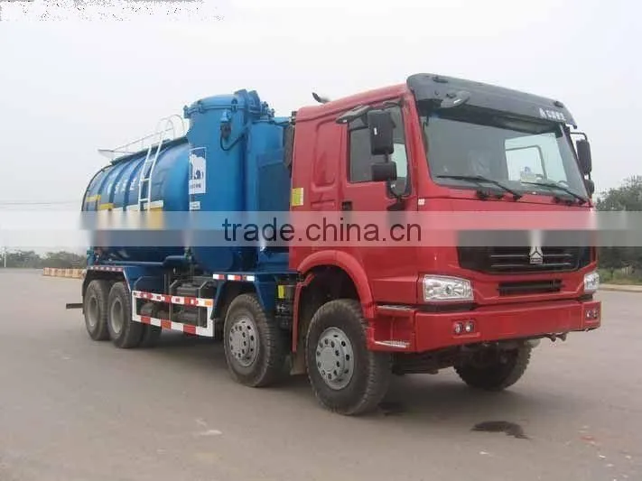 Pulling and Pumping Tanker (Powder Material Suction)