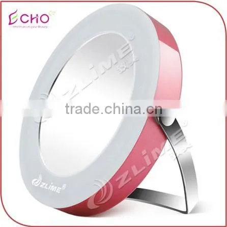 Wholesale and retail beautyful new model cheap modern dressing light table mirror with touch press from china mirror factory